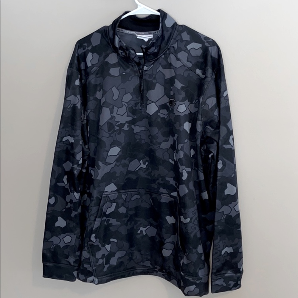 Men’s Champion quarter zip sweatshirt- 2XL